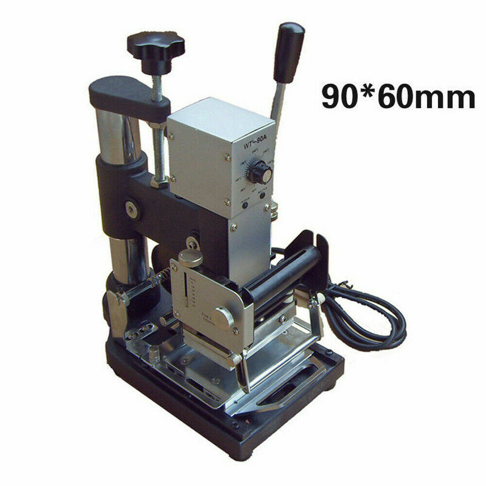 110V 300W Manual Hot Foil Stamping Machine Bronzing Machine For PVC Plastic Card
