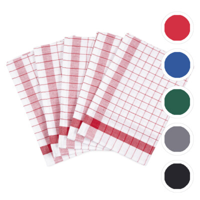 5er Pack - Ross - Exclusiv - 5 X Geschirrtuch im Set - Heimtextilien