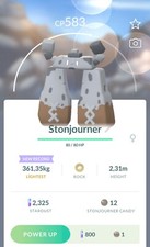 Pokemon Stonjourner x15 Go!! Regional Pokémon Trade | 15x Stonjourner 