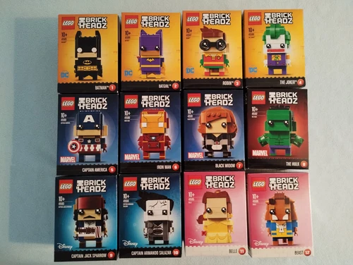 LEGO Brickheadz Sammlung 1-12 - 41585, 41589, 41595, u.a. - NEU&OVP