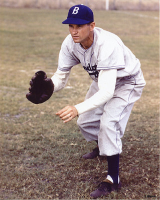 PREACHER ROE 1950 BROOKYLN DODGERS 8X10 PHOTO