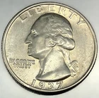 1937-S Washington Silver Quarter UNC *UNCIRCULATED* MS -2696