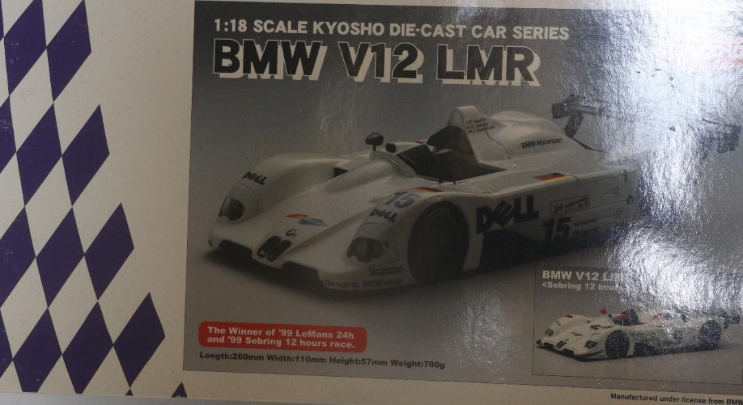 Kyosho BMW V12 LMR 1/18 1999 Le Mans Winner (Used) | eBay Kyosho BMW V12 LMR 1/18 1999 Le Mans Winner (Used) | eBay