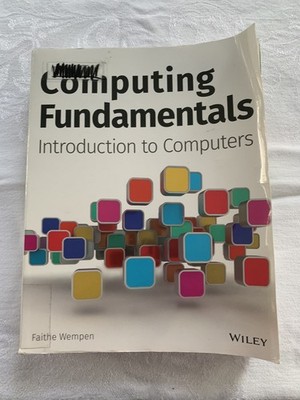 Computing Fundamentals: Introduction to Computers