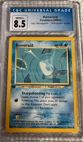 Remoraid (1st Edition) graded CGC 8.5 for sale on eBay
