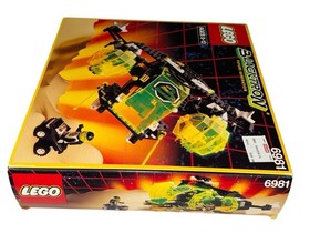Lego Space BLACKTRON 6981 AERIAL INTRUDER Complete w/Box & Manual 1991 Vintage