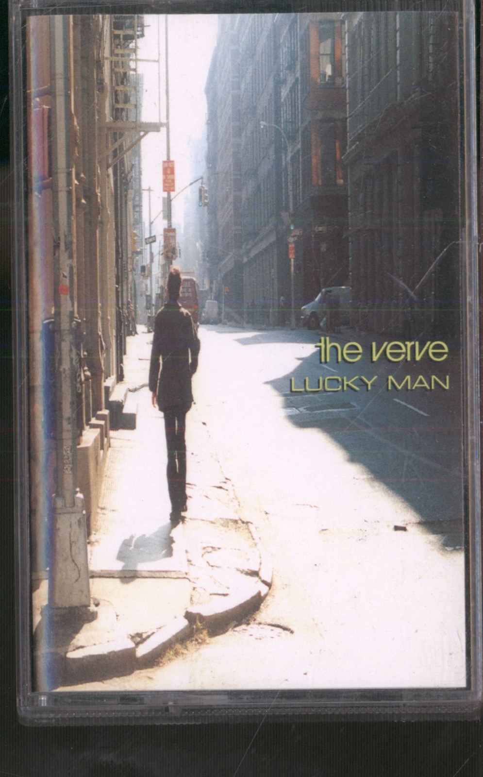 Verve Lucky Man cassette UK Hut Recordings 1997 cassette single - plays same