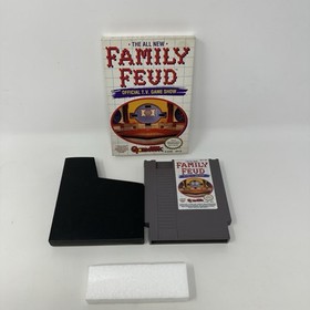 Family Feud Nintendo NES Game with Box No Manual Tested