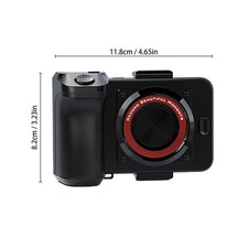 Magnetic Phone Camera Grip With Wireless Shutter Button For Smartphone Vlog PWPG