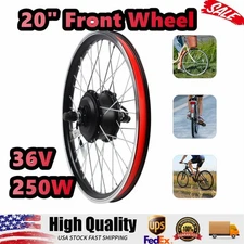 Ebike Front Wheel Electric Bicycle Conversion Kit Bike Hub Motor 36V 250W
