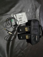 COMICA WM109 TX Wireless Transmitter  Receiver System W/ Case  No Microphone 