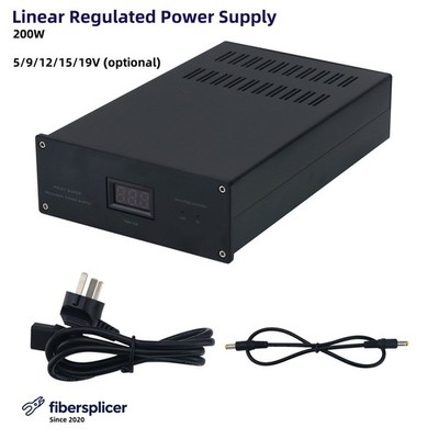 PW07 Ultra-low Noise 200W Linear Regulated Power Supply Dual-channel Output -new