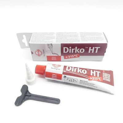 ELRING Dirko HT Dichtmasse ROT Silikondichtung 70ml Tube  -60.0 bis +315°