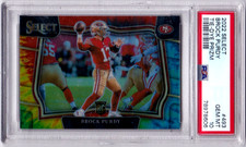 2022 Panini Select Tie Dye Field Level #493 Brock Purdy RC 14/25 Gem Mint PSA 10