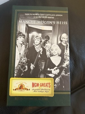 Manche mögen s heiß (Some Like It Hot)   MGM GREATS VHS   Marilyn Monroe