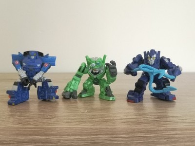 Transformers Figuren Konvolut, Jolt & Skids + Die Cast Titanium Serie Smokescreen