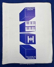 Original Hammond Organ Service Manual / Composer K2 142K2 144K2 146K2 -- CS3