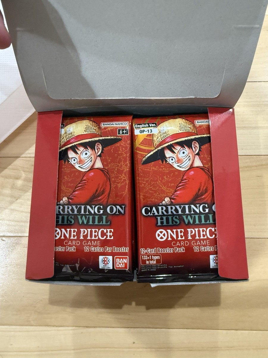 One Piece Card Game OP-13 Carrying on His Will Booster Box English
