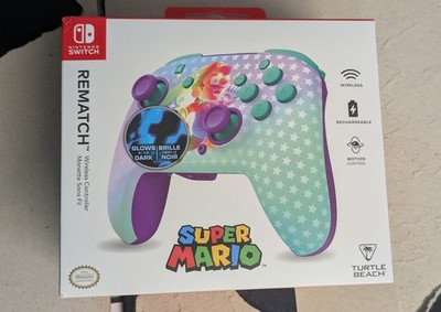 Turtle Beach Rematch Wireless Controller Switch Invincible Mario