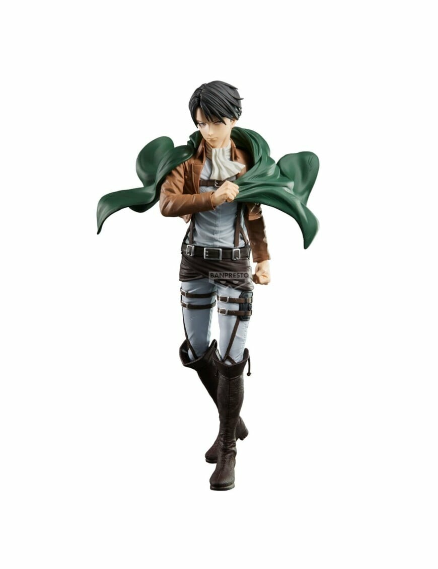 ATTACK ON TITAN - Grandista Levi Pvc Figure Banpresto