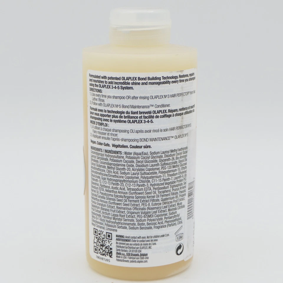 Olaplex Nº 4 champú de mantenimiento Bond para todo tipo de cabello 8,5 oz sellado Foto 2 de 2