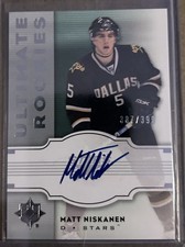 2007-08 Ultimate Collection Rookies /399 Matt Niskanen #129 Rookie Auto RC
