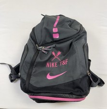 Nike Elite Basketball Backpack Black Pink Edition Large Gym Bag