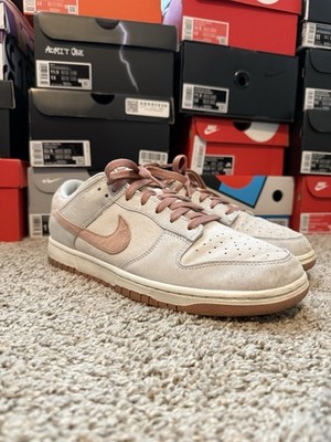Nike Dunk premium Low Fossil Rose Sz 11.5 Off-White SB Pink Travis Scott Jordan