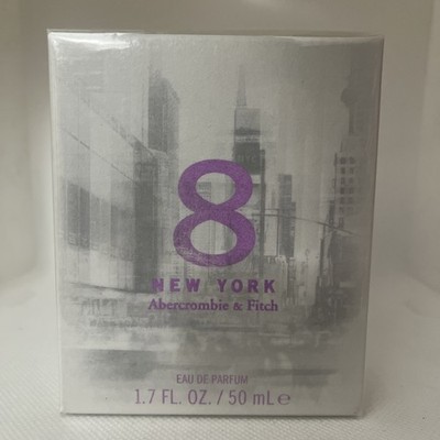 Abercrombie & Fitch 8 Perfume NEW YORK EDP Fragrance 1.7 Oz NEW