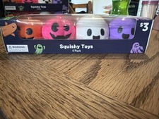 This Is A Four Pack Viral Halloween Squishy Toys Two Pumpkin Two Ghost