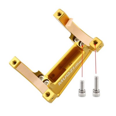 Premium Aluminium Frontkorb Gepäckträger für Brompton Falträder und Zubehör