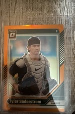 2024 Panini Donruss - Optic Tyler Soderstrom #70 Orange Prizm /199 (RC)
