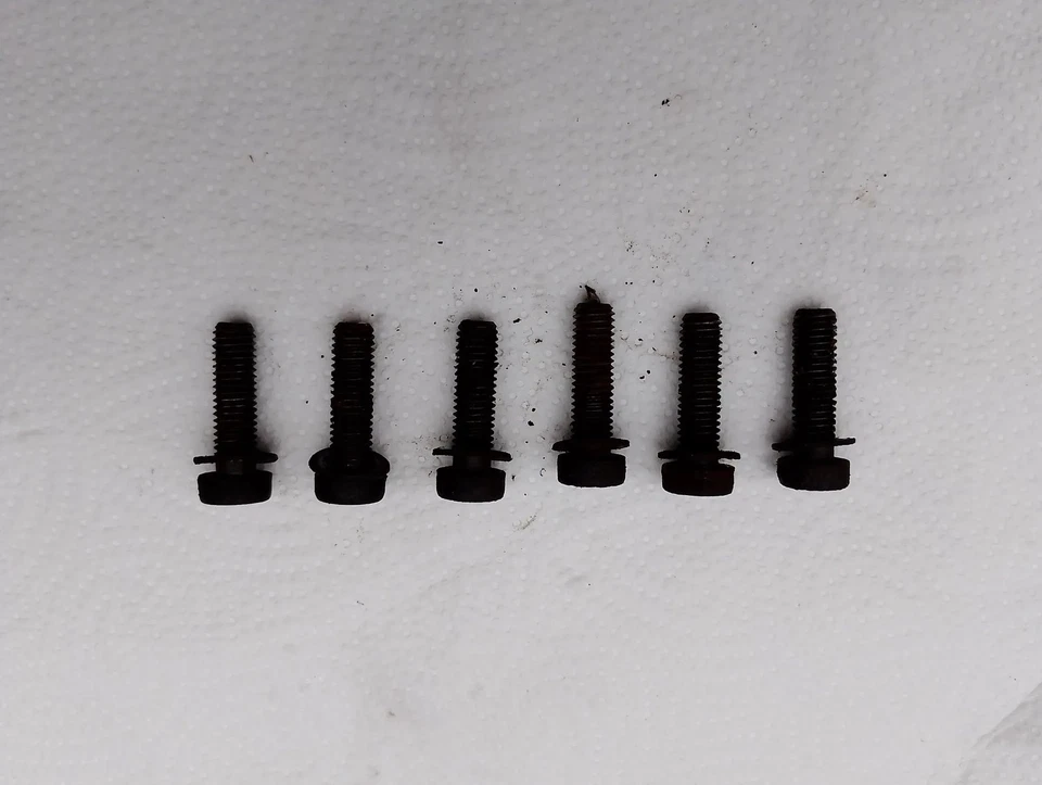 Juego 6 Tornillos Colector Opel Kadett B C D E Manta Ascona A B OHV 1.0 1.1 1.2 Foto 3 de 3