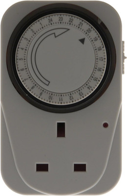 Zeitschaltuhr | 7 Tage Digital Timer Lichtschalter | Weiß UK Stecker | S7DDT3