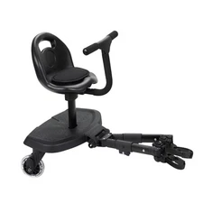 Universal 2-in-1 Stroller Board Buggy Board with Detachable Seat & Platform