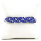 Judith Ripka Sterling Lapis Lazuli CZ Rope Twist Earrings Cuff Lot of 5 #S5666-1 — photo 2