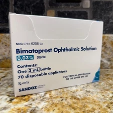 NEW 72 Sterile LATISSE Sealed Disposable Eyelash Applicator BRUSHES ONLY NIB