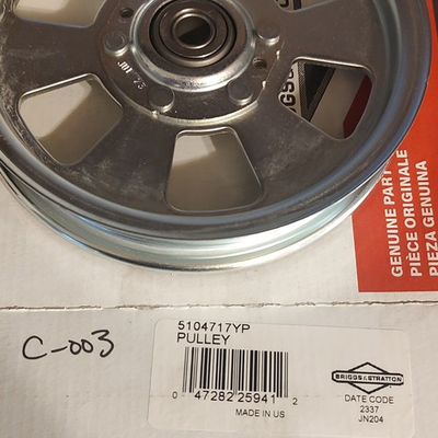 #ad #ad Briggs amp; Stratton 5104717YP Pulley Silver Replacement Part $40.00