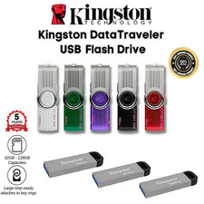 Kingston UDisk DTKN USB3.2 DT101 USB2.0 Flash Drive Storage Memory Pen Stick Lot