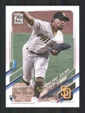 2021 Topps Update #US214 Luis Patiño RC San Diego Padres 41963