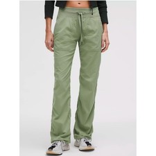 Lululemon 4 Dance Studio Mid-Rise PantRegular Dessert Green Rare Color