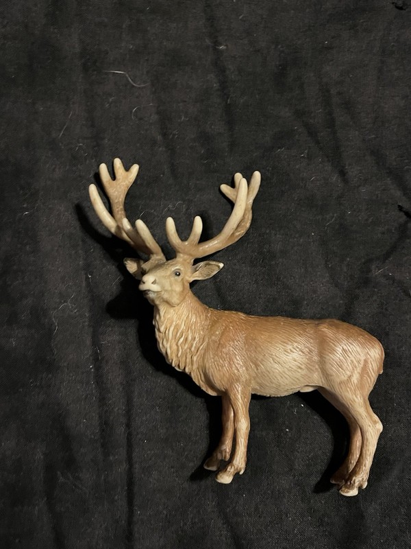 Schleich 1995 Red Deer Stag Buck Wildlife Figure Germany, Vintage, Retired
