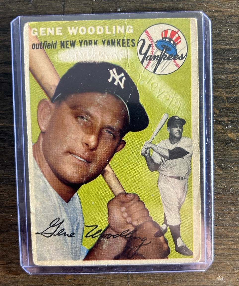 1954 Topps #101 Gene Woodling