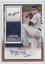 2015 Panini Contenders Draft Ticket Blue Foil Drew Finley #49 Auto 0gh5