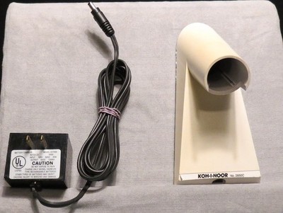 Base/Stand and Plug for Koh-I-Noor No. 2850C Rapidograph Electric Drafting Erase