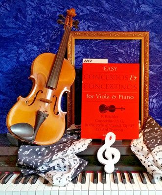 Küchler: ''Concertino in G'' op.15 , für Viola und Klavier