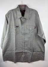Forge FR Flame Resistant Work Shirt XXL Gray Utility Industrial Gorpcore Welding