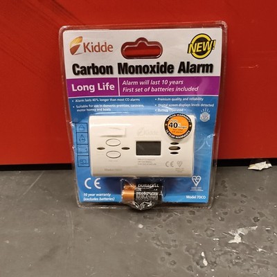 Kidde Digital Kohlenmonoxid Co Melder/Alarm für Haus/Wohnwagen/Boot KID7DCOC 