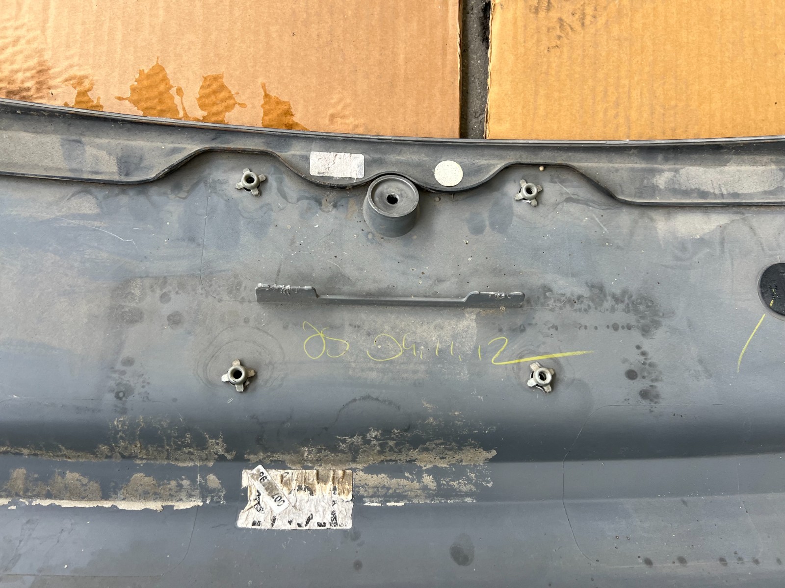 2012-2015 BENTLEY CONTINENTAL GT COUPE REAR BUMPER 3W3807421 OEM