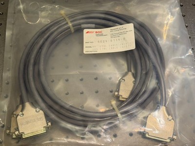 BOC Temescal Electron Gun HV Control Cable 6024-6114-0 NEW 10ft